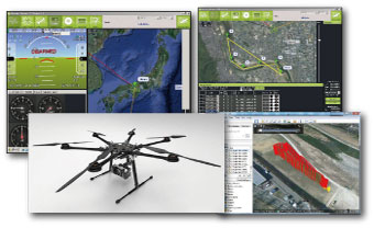 UAV多目的無人コプターシステムイメージ