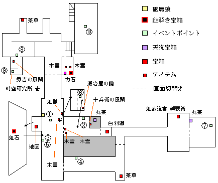堺の町の地図